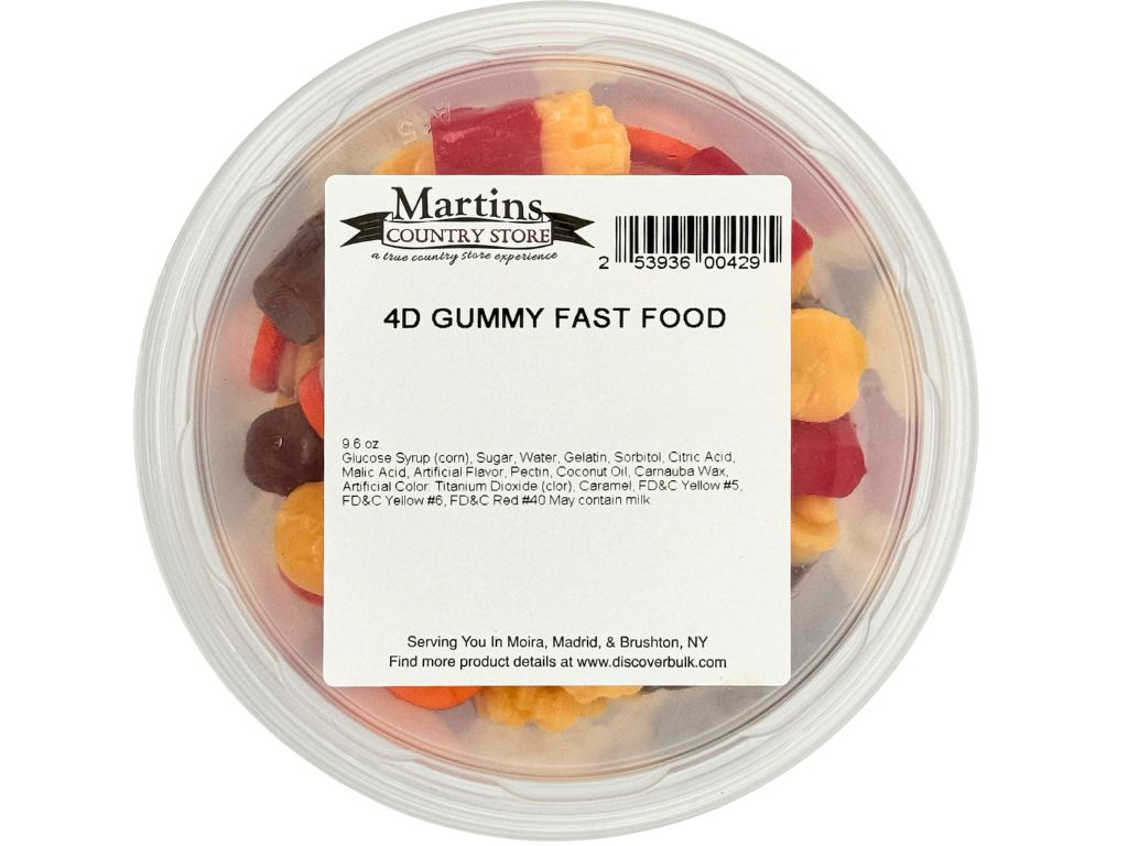 4D GUMMY  FAST FOOD 9.6oz