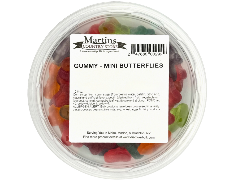 MINI GUMMY BUTTERFLIES 12.8oz