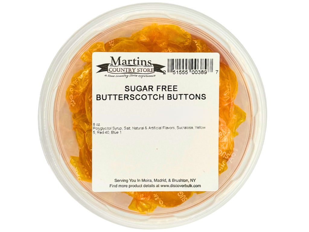 SUGAR FREE BUTTERSCOTCH BUTTONS 8oz