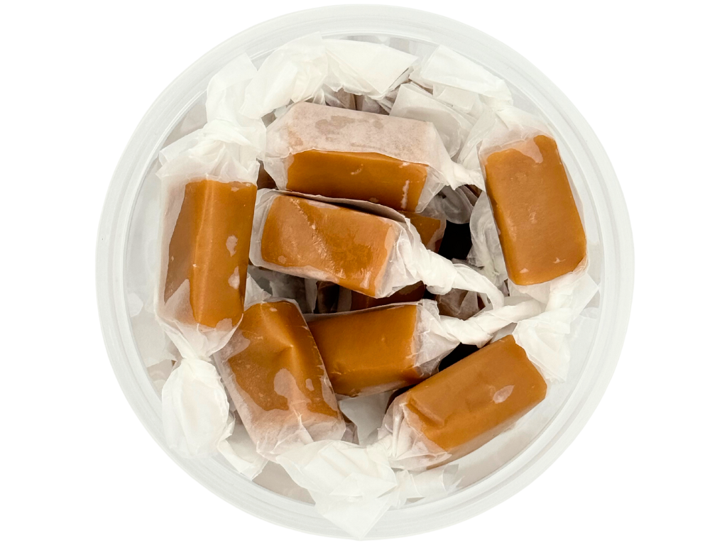 VANILLA SEA SALT CARAMELS 8oz