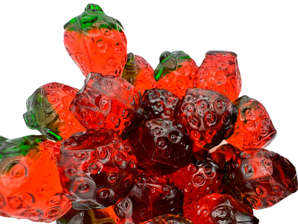 4D GUMMY STRAWBERRIES 9.6
