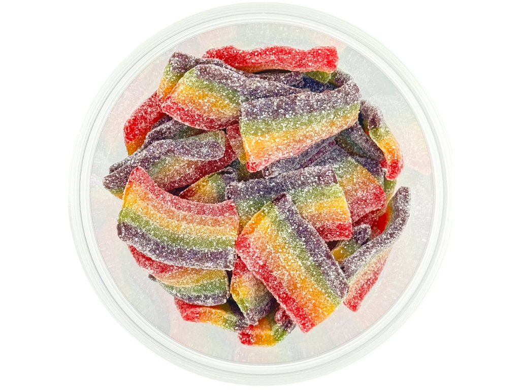 MINI SOUR RAINBOW BELT 8.8oz