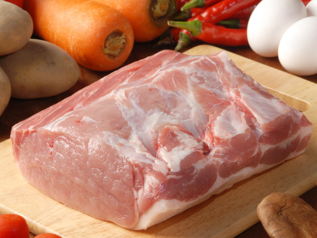 BONELESS PORK LOIN11lb avg, $3.29/lb