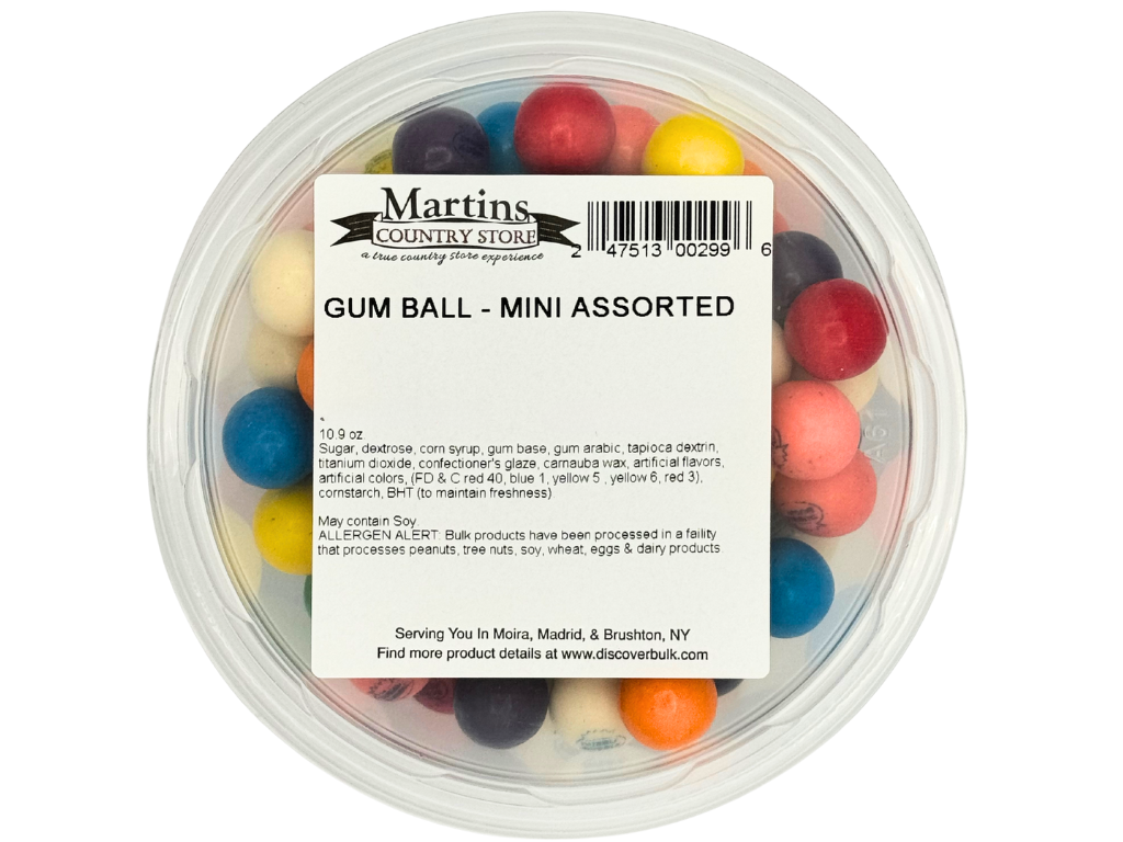 MINI GUM BALLS 10.9oz