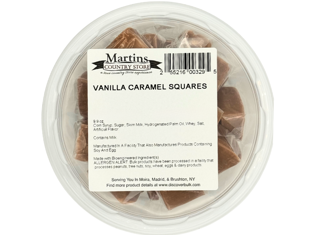 VANILLA CARAMEL SQUARES 9.9oz