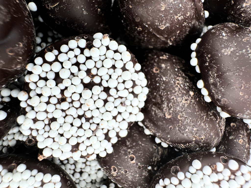 DARK CHOCOLATE NONPAREILS 10.6oz