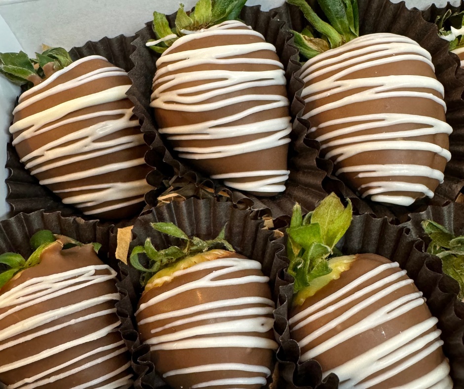 Milk Chocolate Covered Strawberries