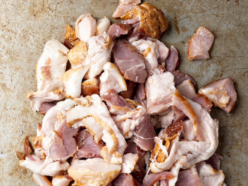 JFM Hickory Smoked Bacon Ends 10#, $2.99/lb