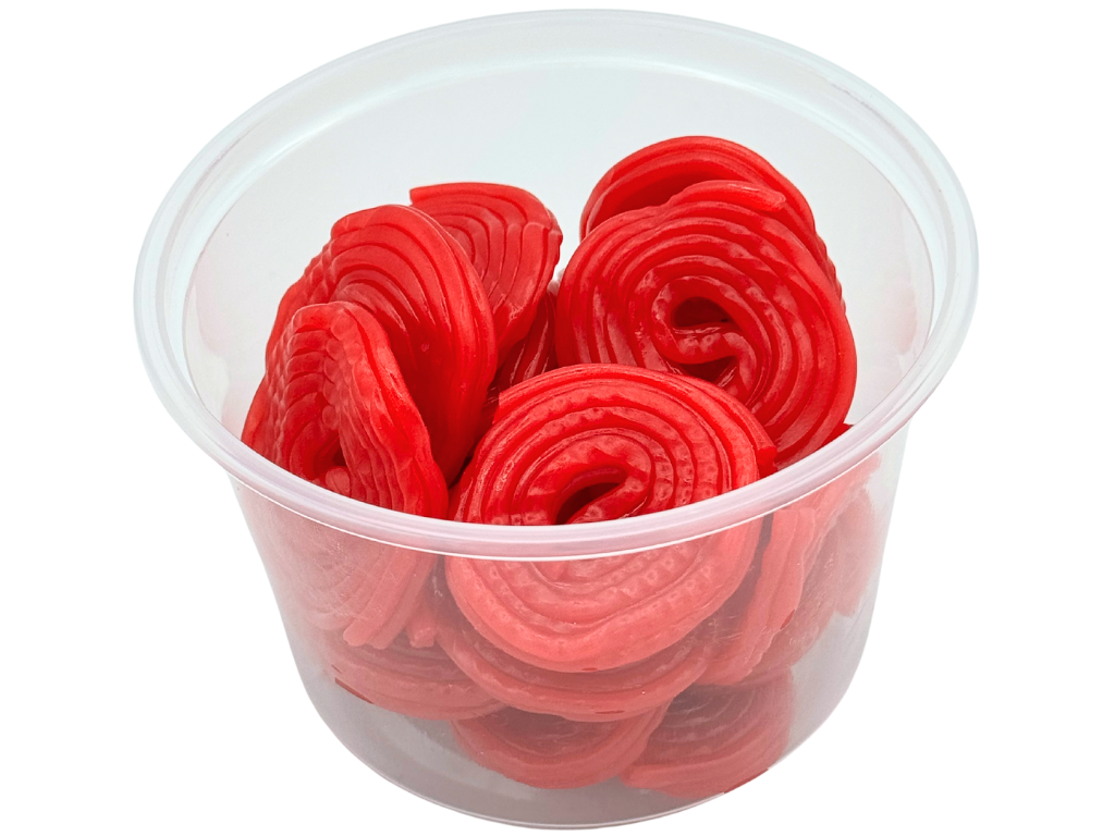 STRAWBERRY LICORICE WHEELS 9.6oz