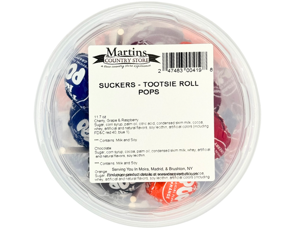 SUCKERS- TOOTSIE ROLL POPS 11.7oz