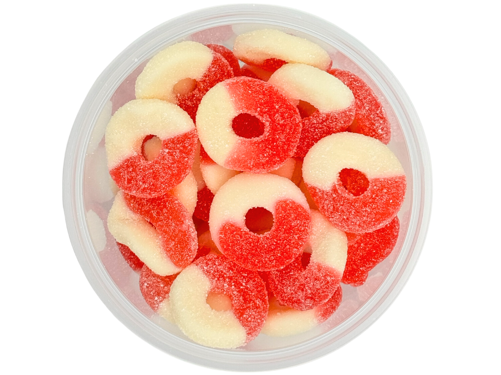 WATERMELON GUMMY RINGS 11oz