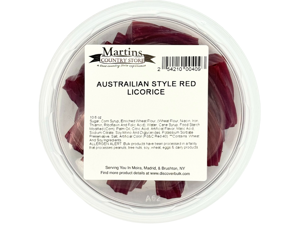 AUSTRAILIAN RED LICORICE 10.6oz