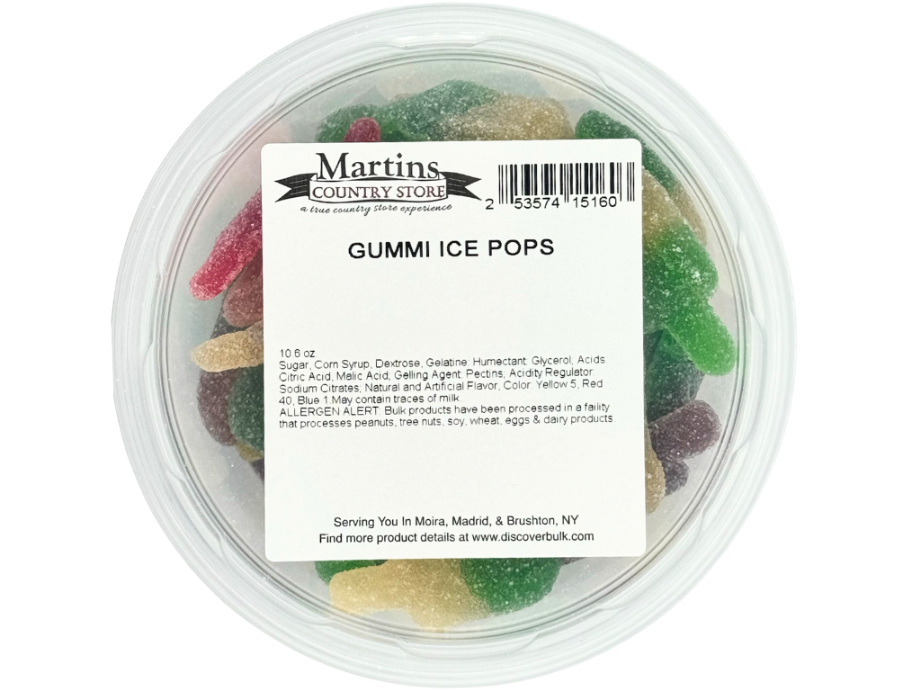 GUMMY ICE POPS 10.6oz