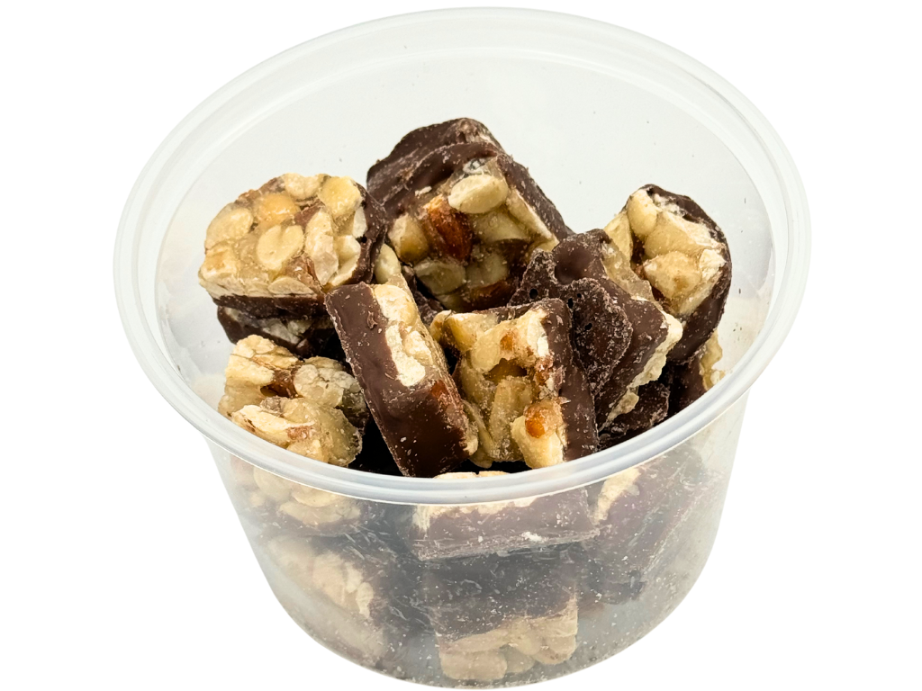 HALF DIPPED PEANUT SQUARES 9.6oz