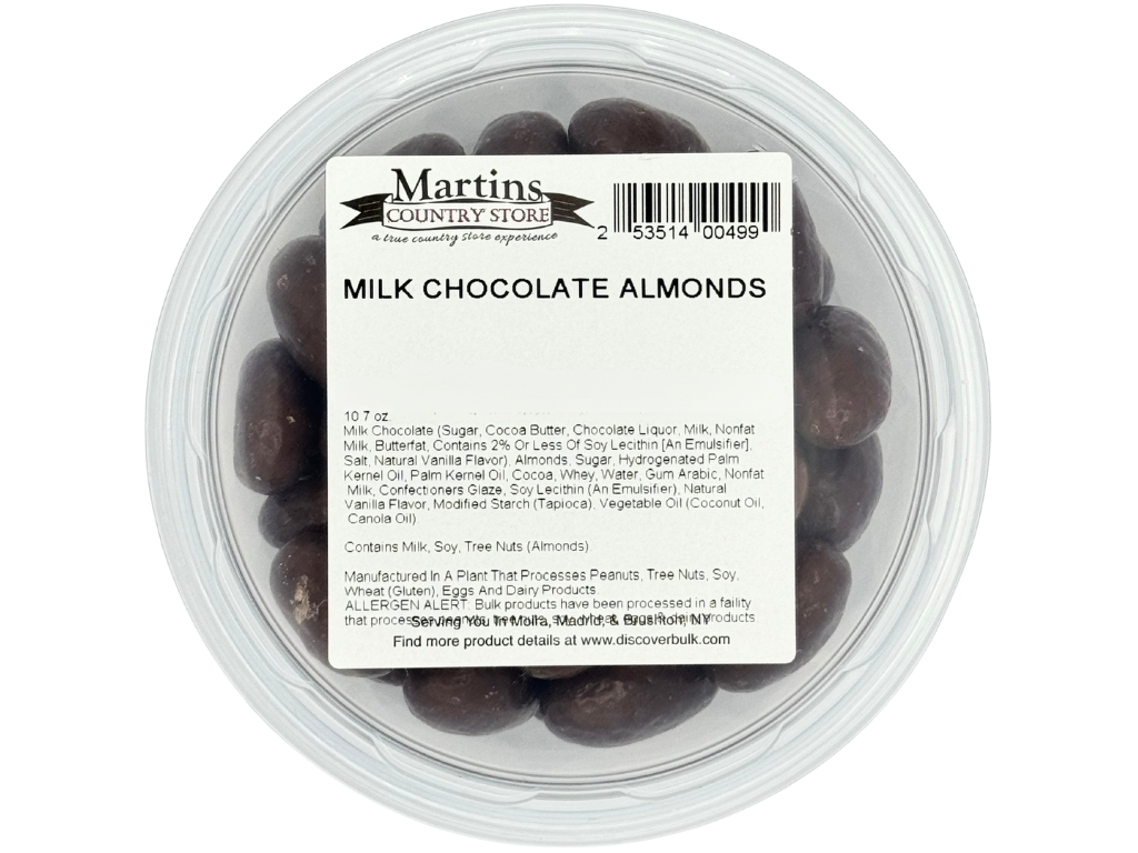 MILK CHOCOLATE ALMONDS 10.7oz