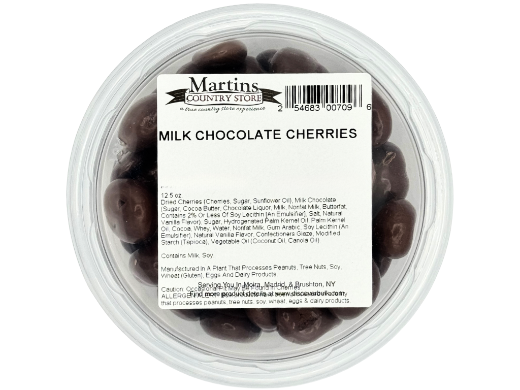 MILK CHOCOLATE CHERRIES 12.5oz