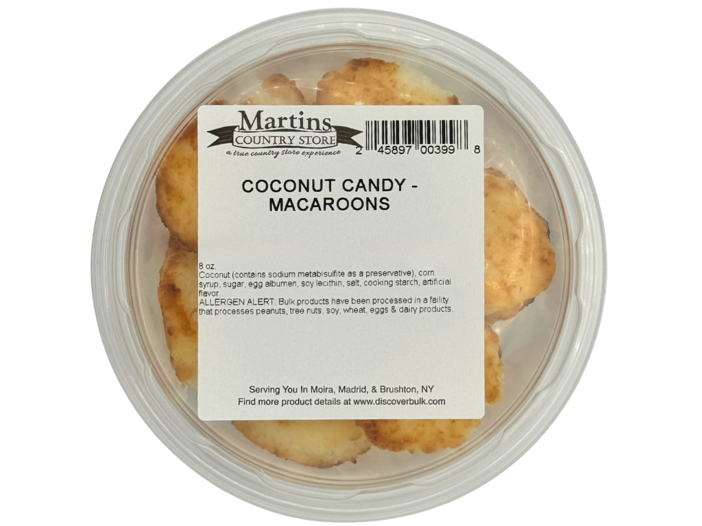 COCONUT MACAROONS 8oz