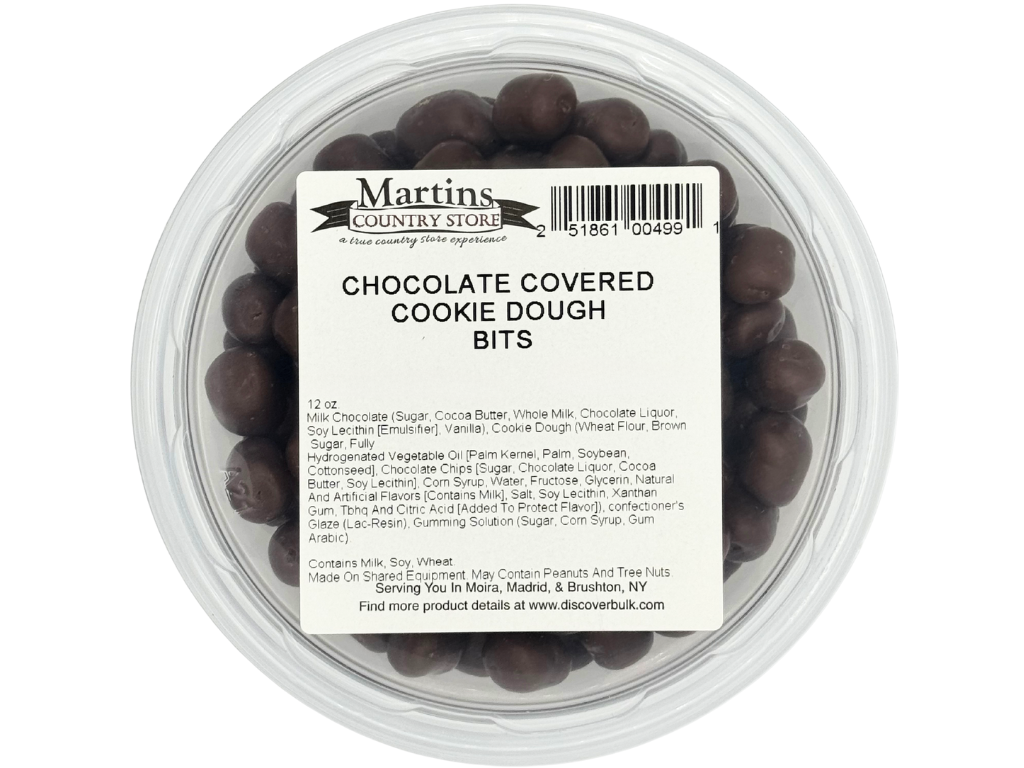 CHOCOLATE COVERED COOKIE DOUGH BITS, 12oz