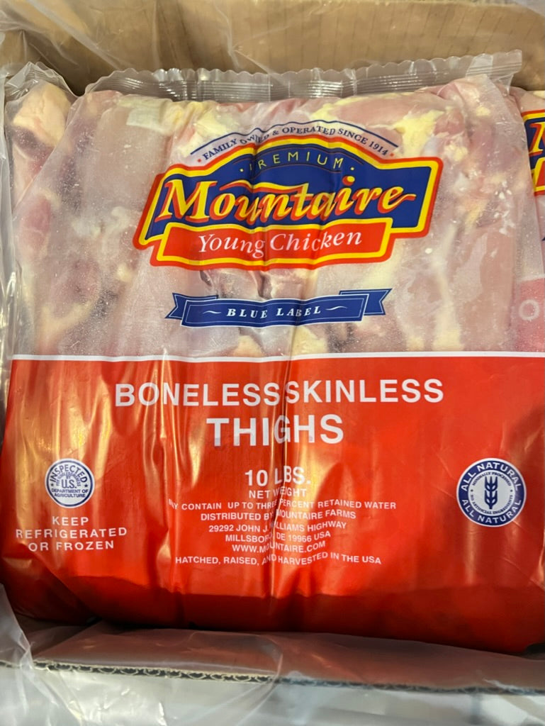 Chicken Thighs - Boneless Skinless 40#